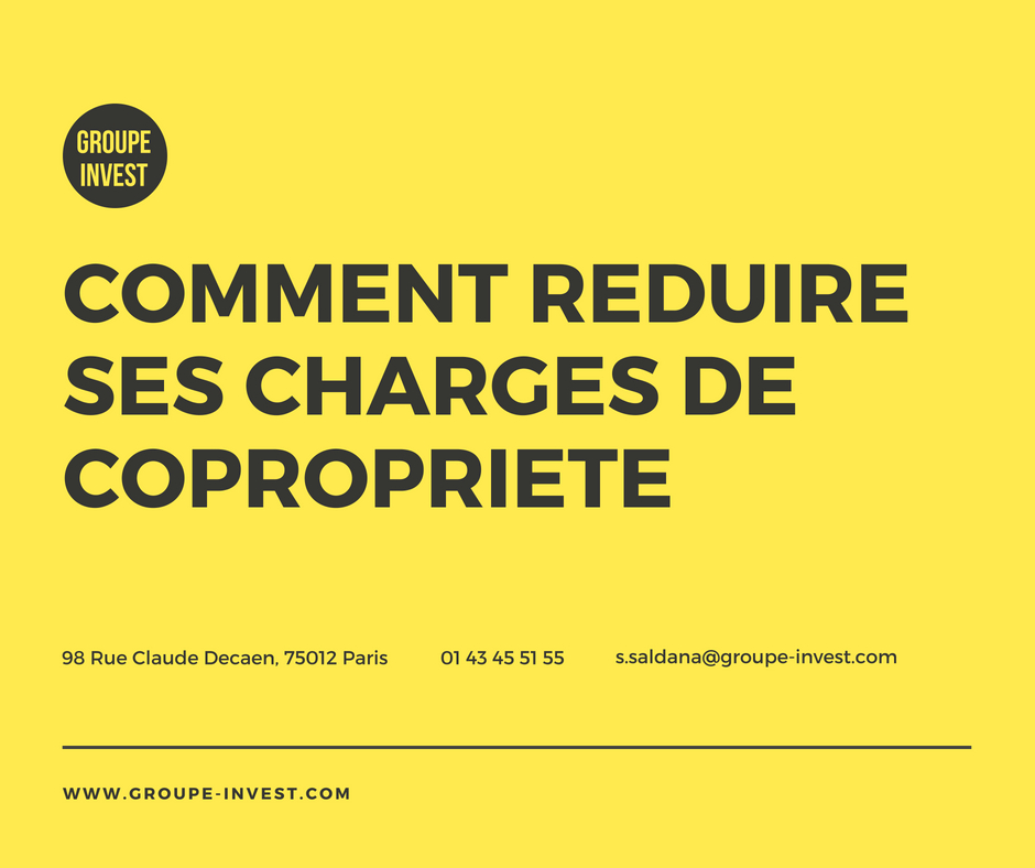 "Rduire ses charges de copropritfacilement en 6 tapes"