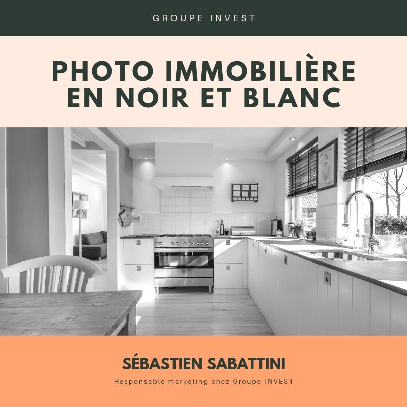"De l'utilisation du noir et blanc dans les photographies immobilires"