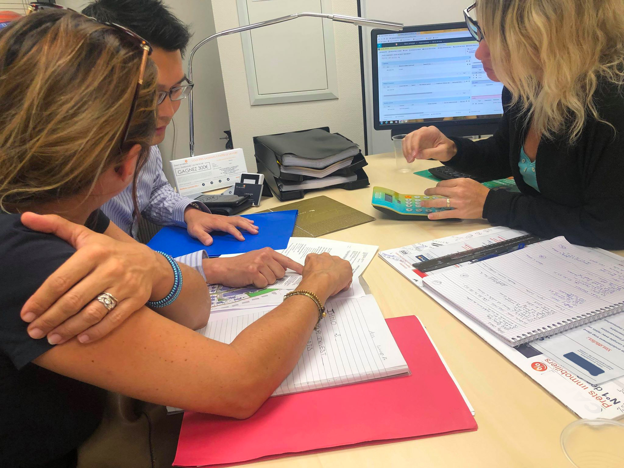 "Simulation de prt immobilier chez Groupe INVEST"
