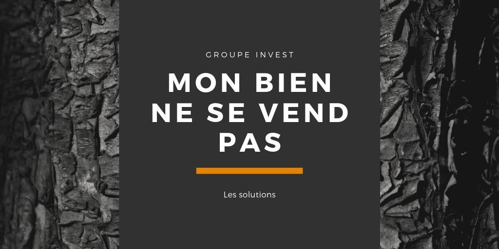 "Vente immobilire : votre bien ne se vend pas => solutions !"
