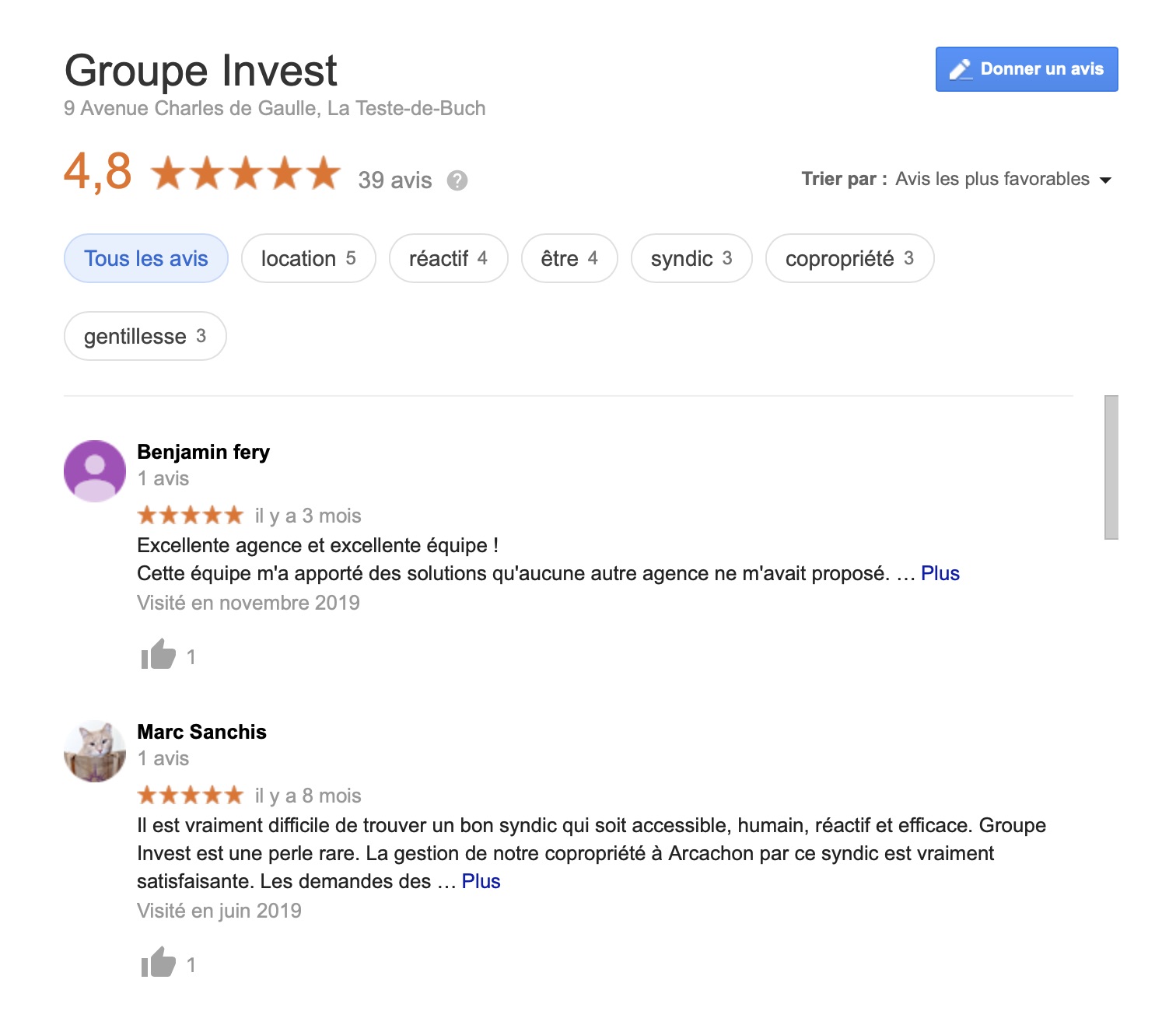 "73% des franais recommandent leur agent immobilier  leur proche (chiffre 2020)"